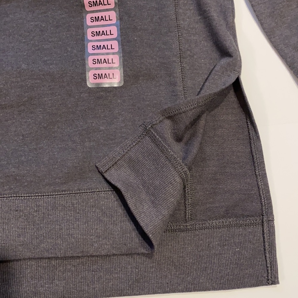 Wildfox Small Easy Does It Graphic Charcoal Statement Sweatshirt New (T) - Picture 8 of 16